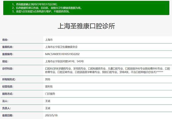 上海圣康口腔门诊部
